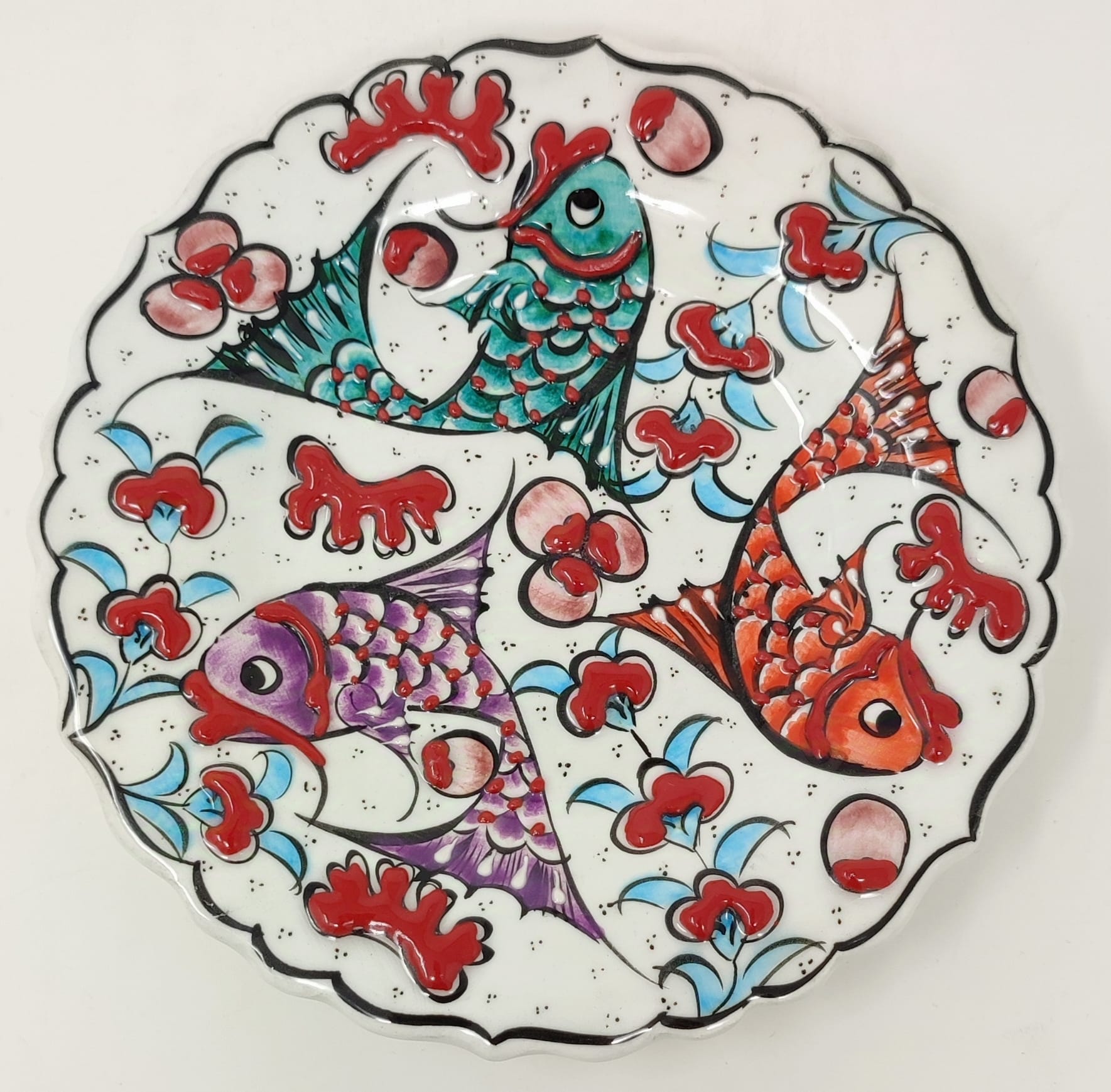 Hand Made Plate 18 cm 1048 