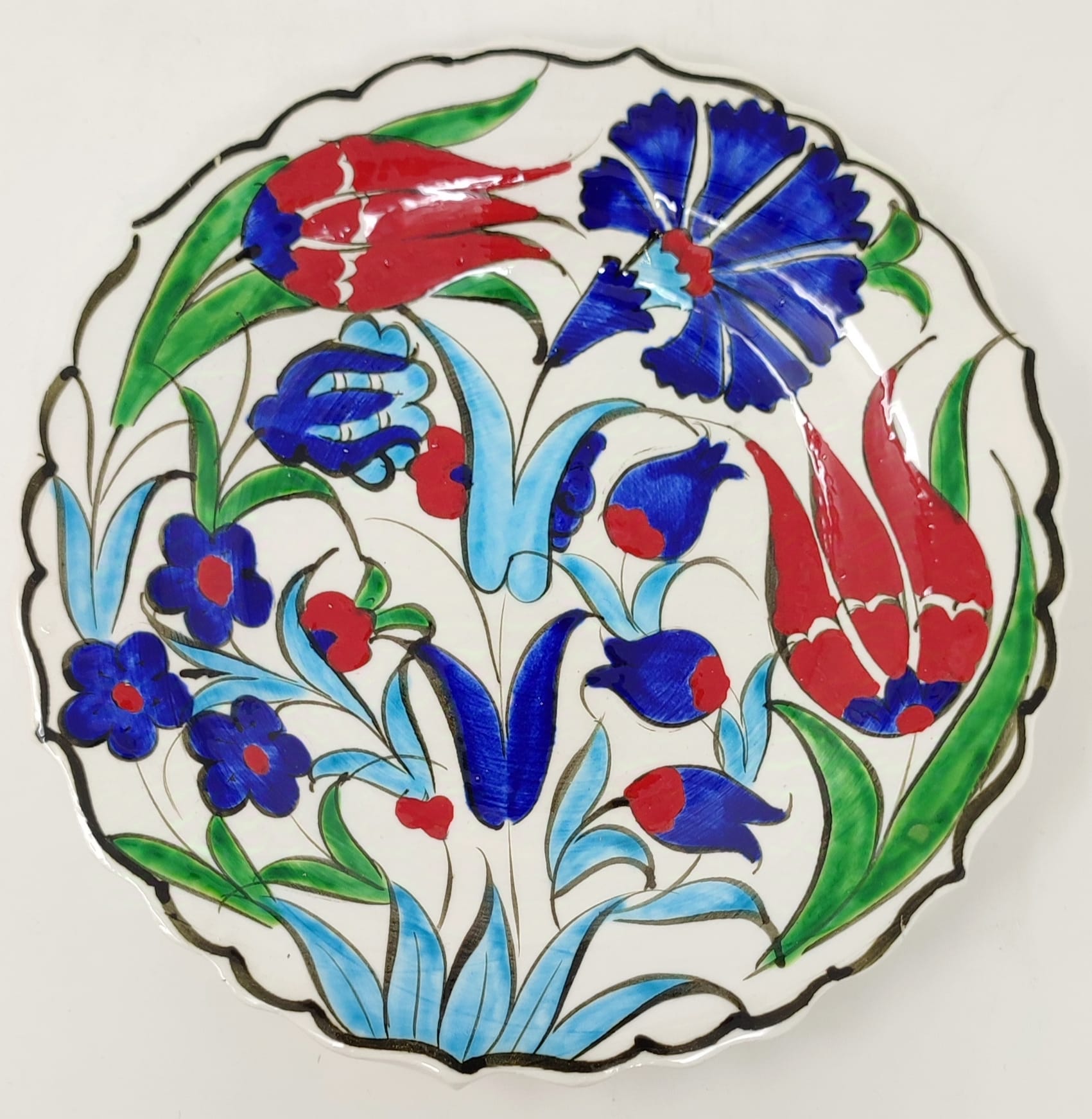 Hand Made Plate 18 cm 1051 