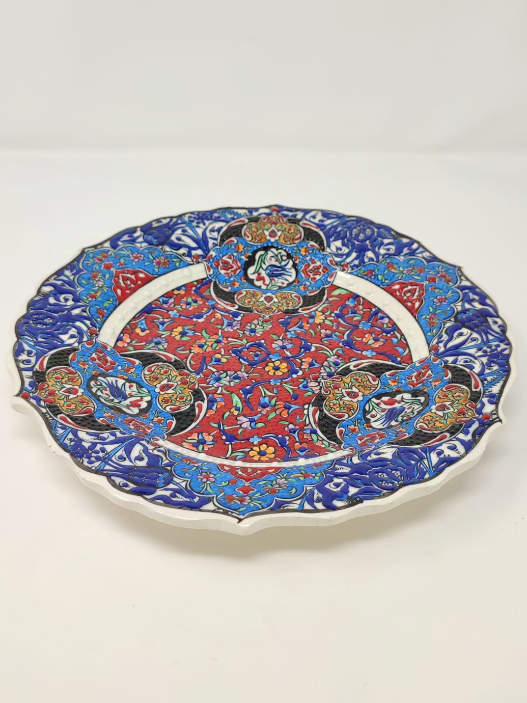 Hand Made Plate 25 cm 1058 