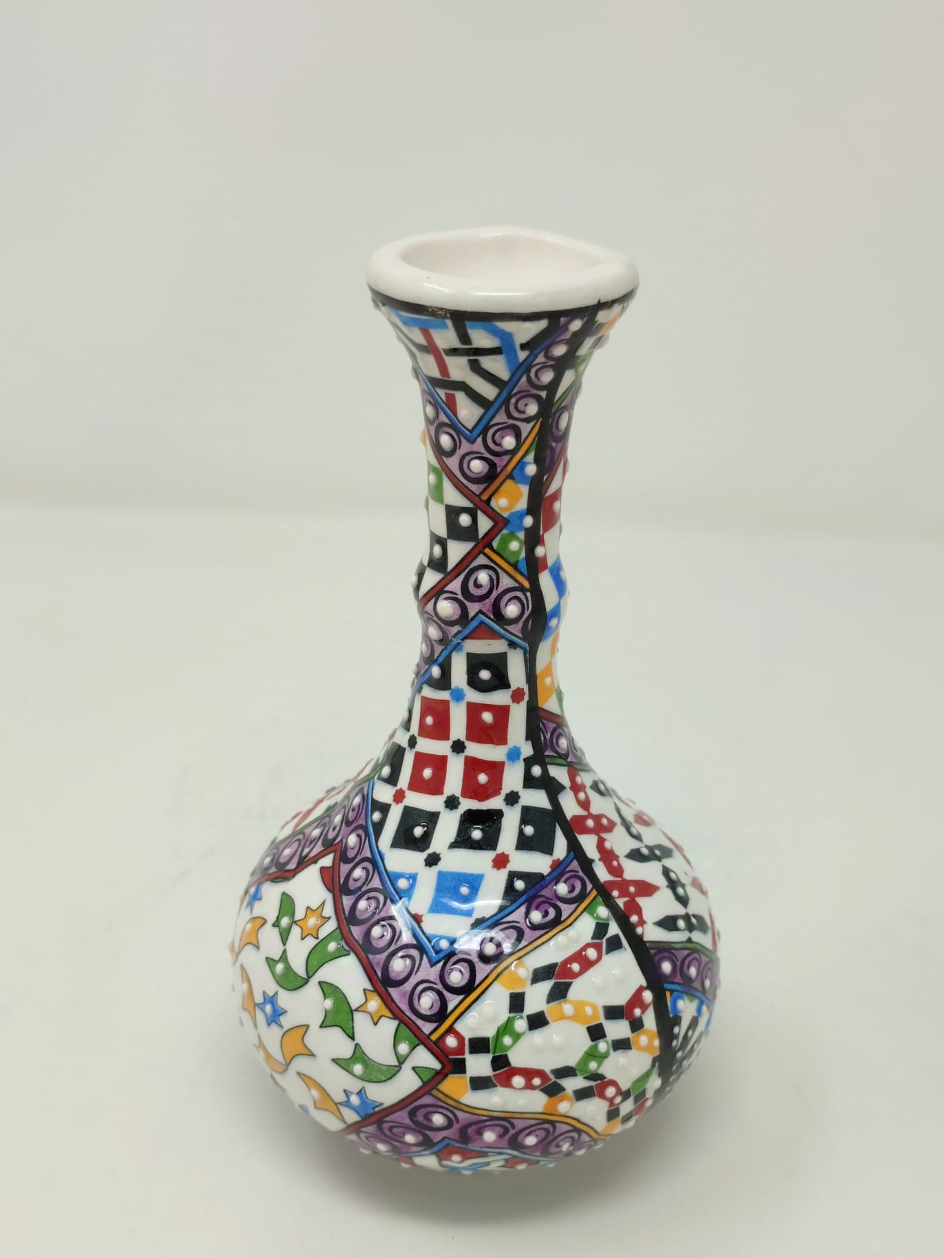  Hand Made Decorative Vase 15 cm 1081 