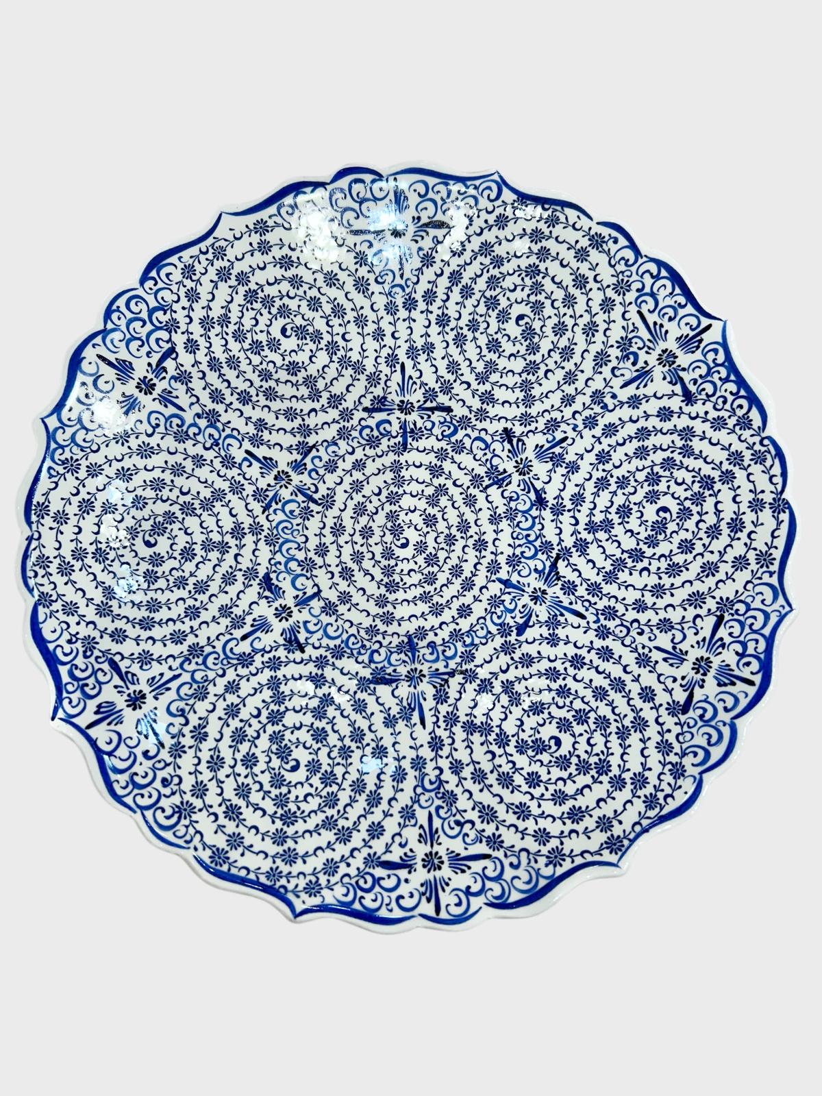 Hand Made Plate 25 cm 1054