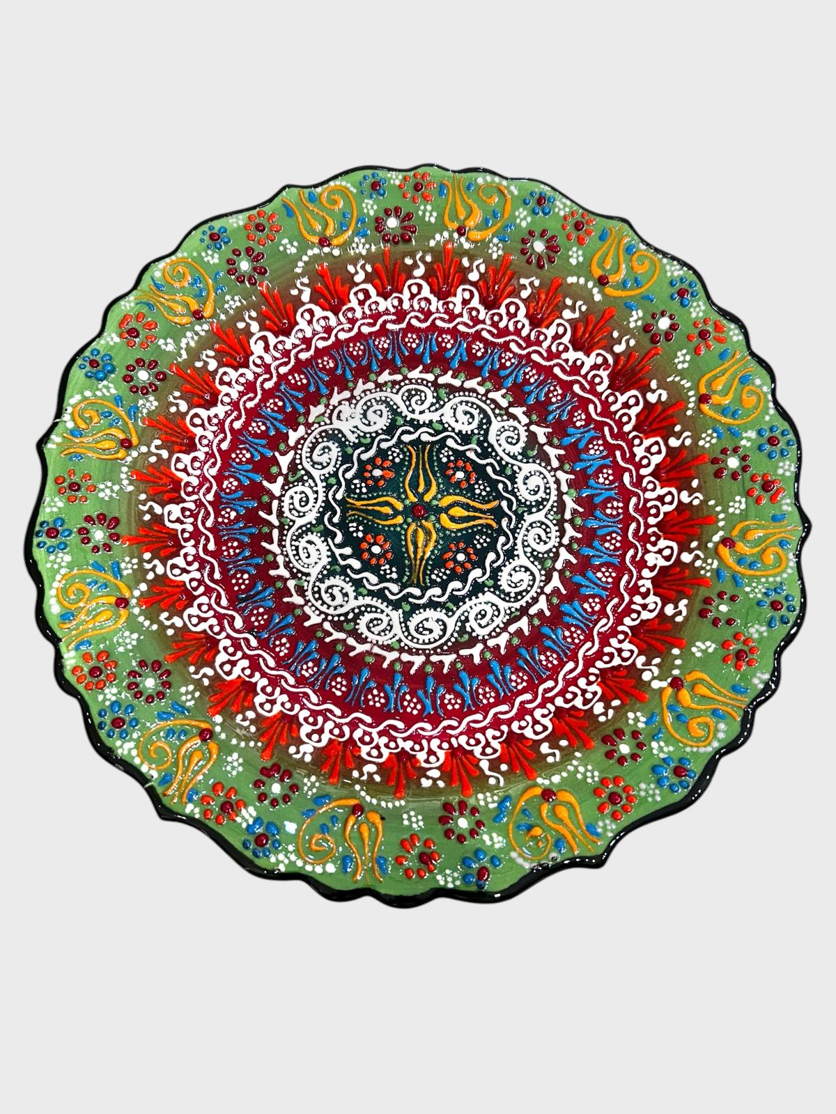 Hand Made Plate 30 cm 1065