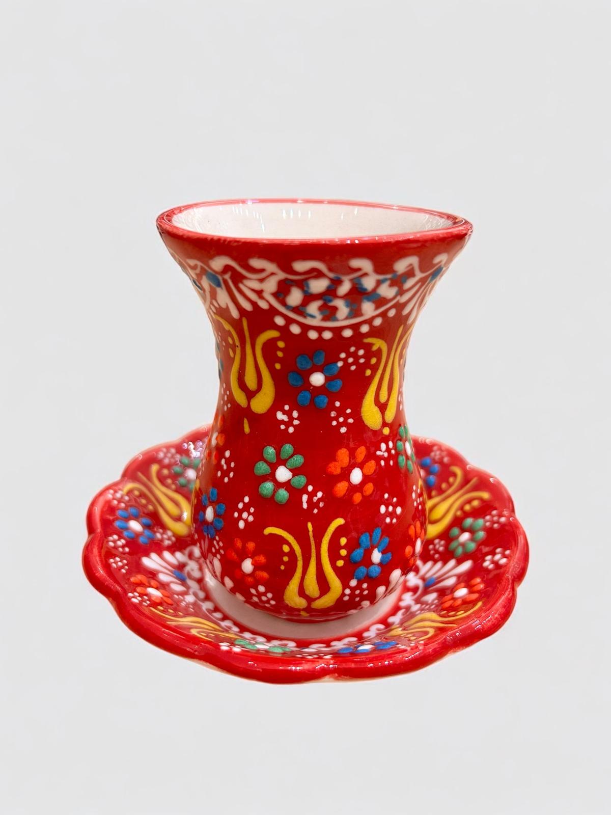 Individual Cup Set Red 1159